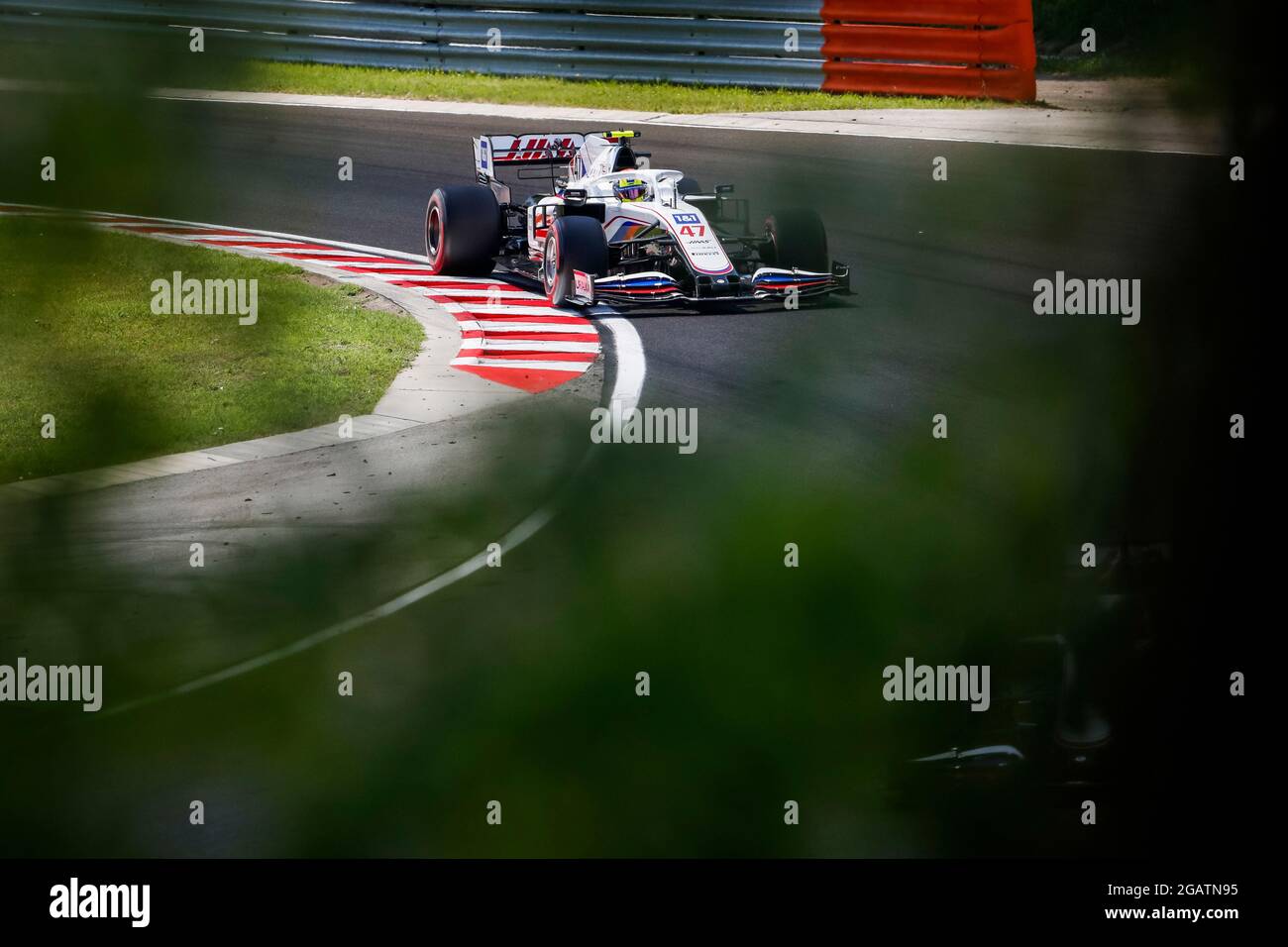 # 47 Mick Schumacher (GER, Haas F1 Team), F1 Grand Prix von Ungarn beim Hungaroring am 31. Juli 2021 in Budapest, Ungarn. (Foto von HOCH ZWEI) Stockfoto