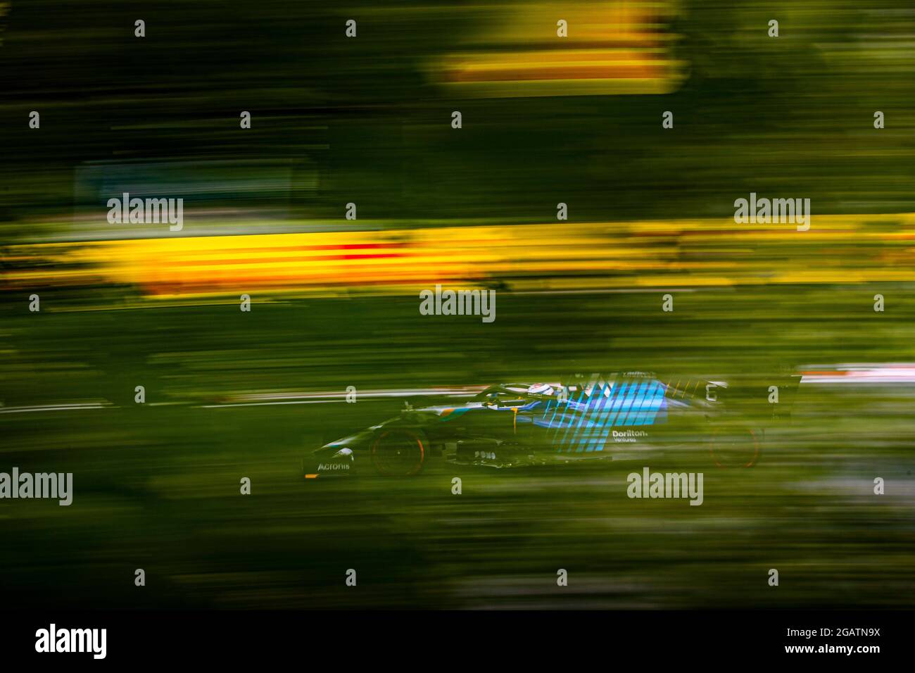 # 6 Nichola Latifi (CAN, Williams Racing), F1 Grand Prix von Ungarn auf dem Hungaroring am 31. Juli 2021 in Budapest, Ungarn. (Foto von HOCH ZWEI) Stockfoto