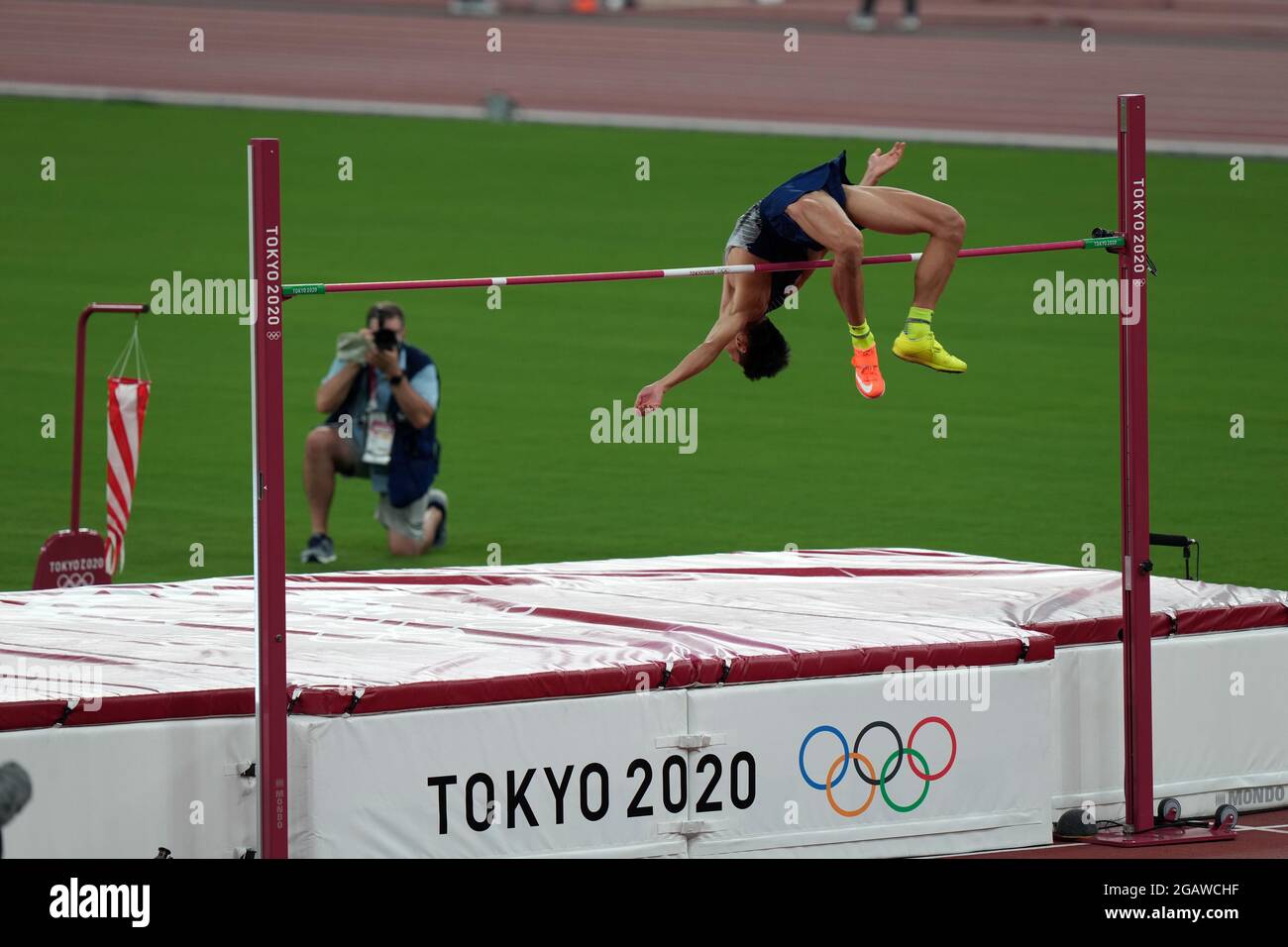 1. August 2021; Olympiastadion, Tokio, Japan: Tag der Olympischen Sommerspiele 2020 in Tokio 9; Stockfoto