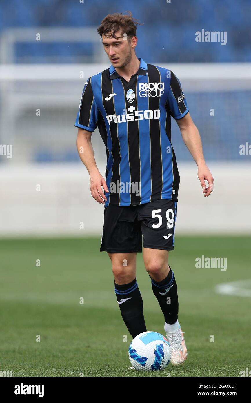 Bergamo, Italien, 31. Juli 2021. Aleksej Miranchuk von Atalanta während des Vorsaison-Freundschaftsspiel im Gewiss Stadium, Bergamo. Bildnachweis sollte lauten: Jonathan Moscrop / Sportimage Stockfoto