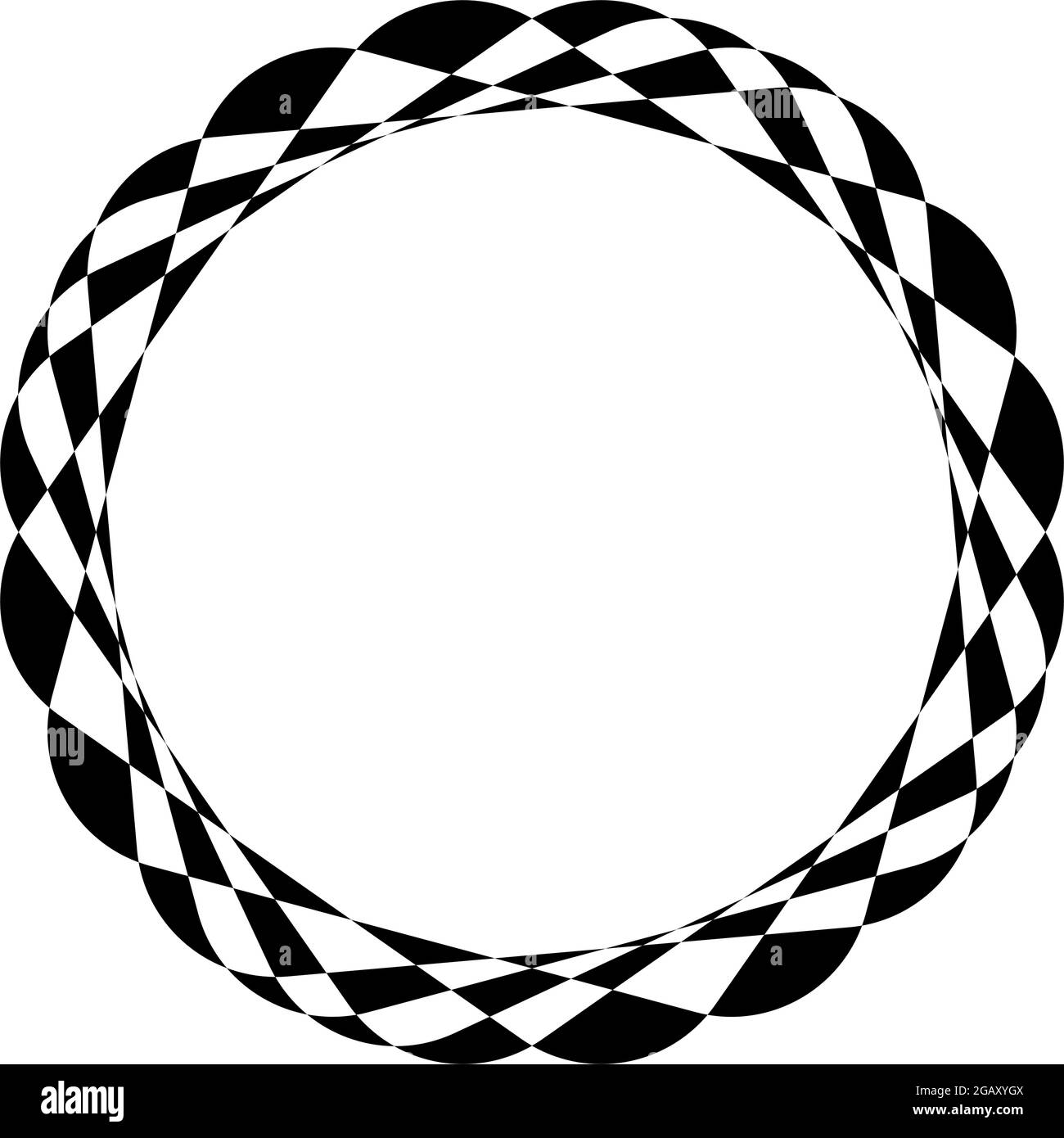 Optische, visuelle Kunst Illustration. Geometrisches Design-Element für Spirale, Wirbel, Helix, Wirbel und Wirbel – Stock-Vektorgrafik, Clip-Art-Grafik Stock Vektor