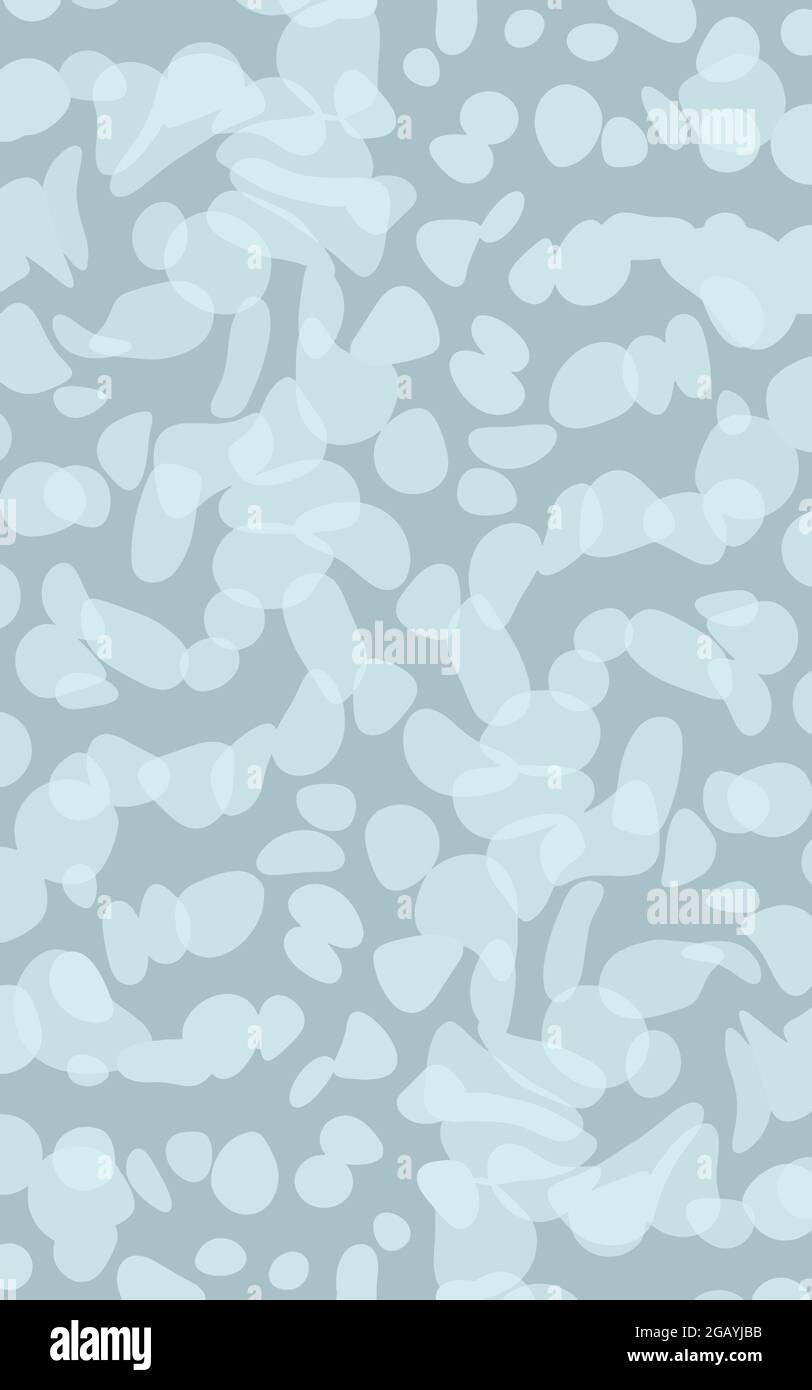 Vertikale Vektor-Illustration abstrakter Hintergrund unterschiedlicher Größe Blasen Stock Vektor