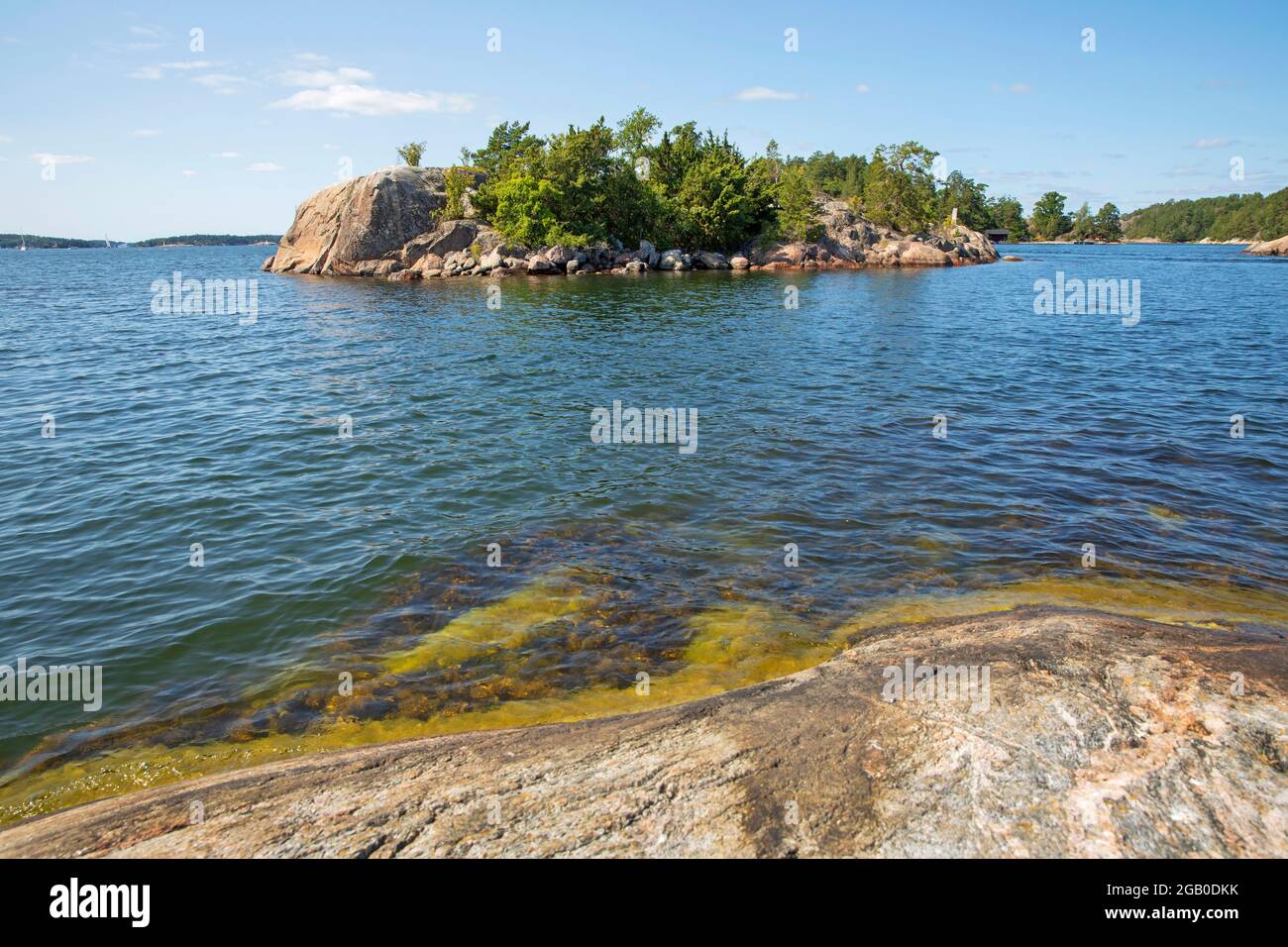 Stockholmer Schären Stockfoto