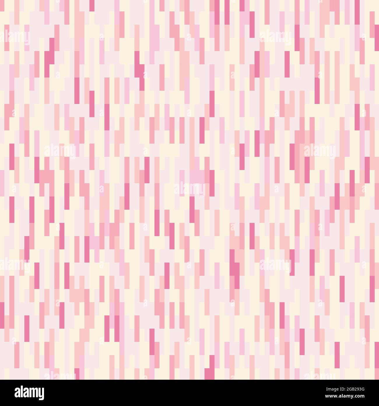 Abstraktes, frisches Rosa-Muster im sechseckigen Design. Cover-Design für den Kopierraum der Textvorlage. Illustration Vektor Stock Vektor