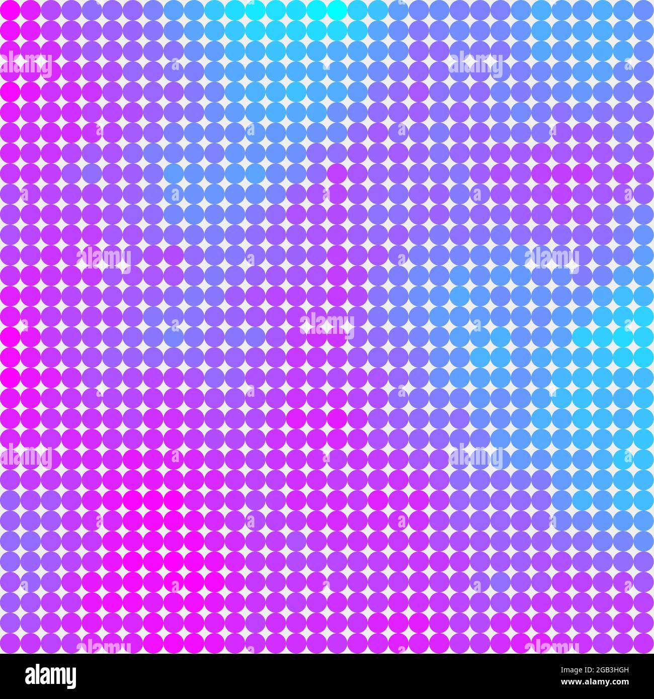 Abstrakte geometrische Farbpixel generative Kunstdarstellung Stock Vektor
