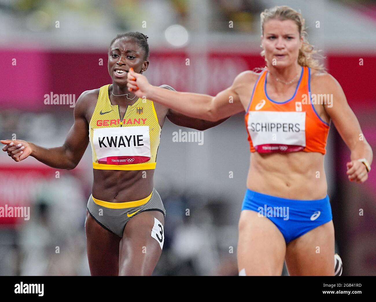 Tokio, Japan. August 2021. Leichtathletik Olympische Spiele, 200 m
