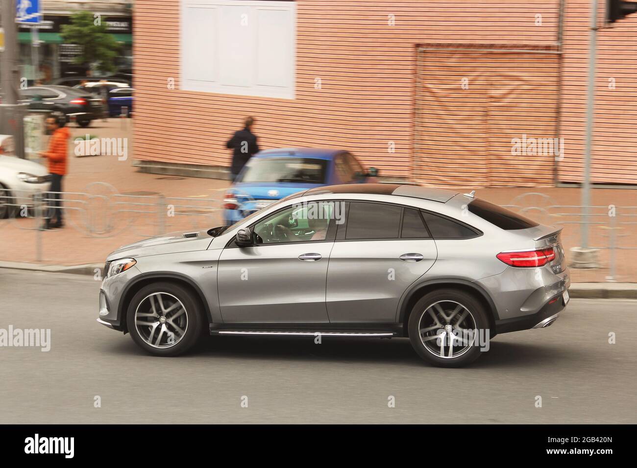Kiew, Ukraine - 3. Mai 2019: Mercedes-Benz GLE in der Stadt Stockfoto
