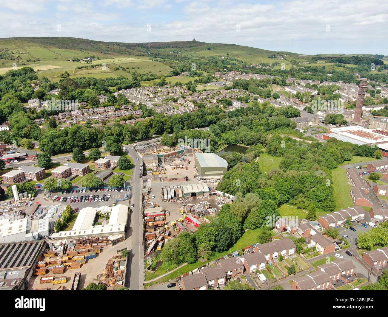 Frank Barnes Darwen Stockfoto