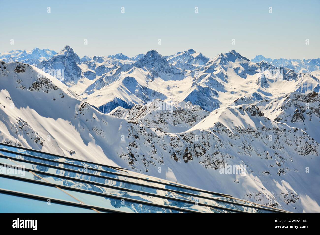 Switzerland Scenery Lenzerheide Winter Snow Stockfotos und -bilder Kaufen -  Alamy