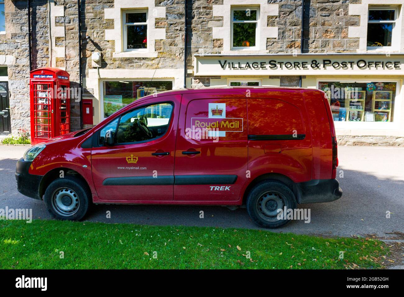 tomintoul. Dorf Postdienste Schottische Highlands Schottland Stockfoto