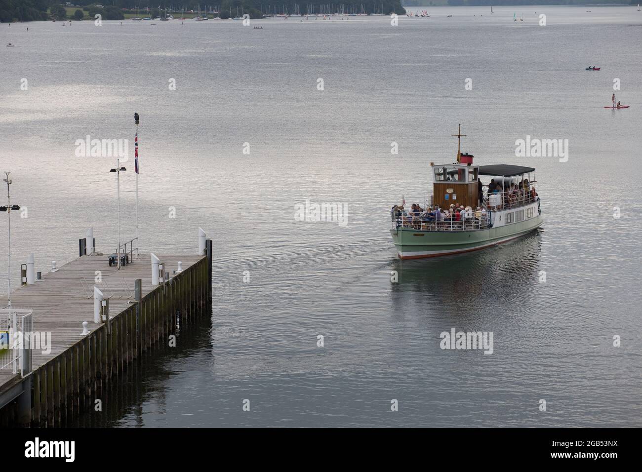 Pooley Bridge Ullswater Lake District Stockfoto