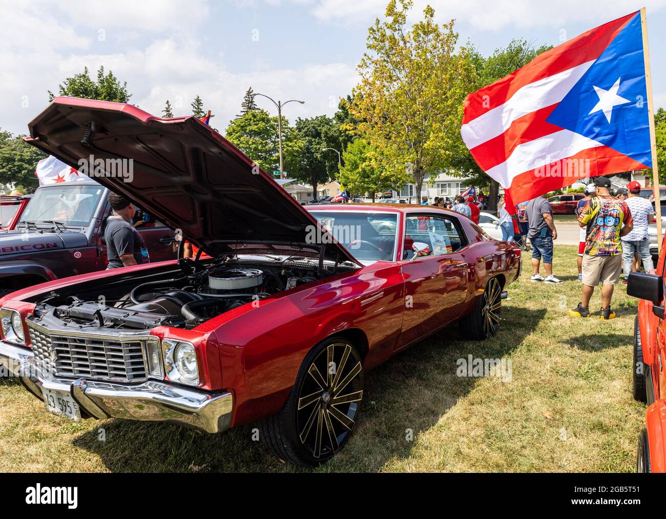 Puerto Rican Festival Stockfoto