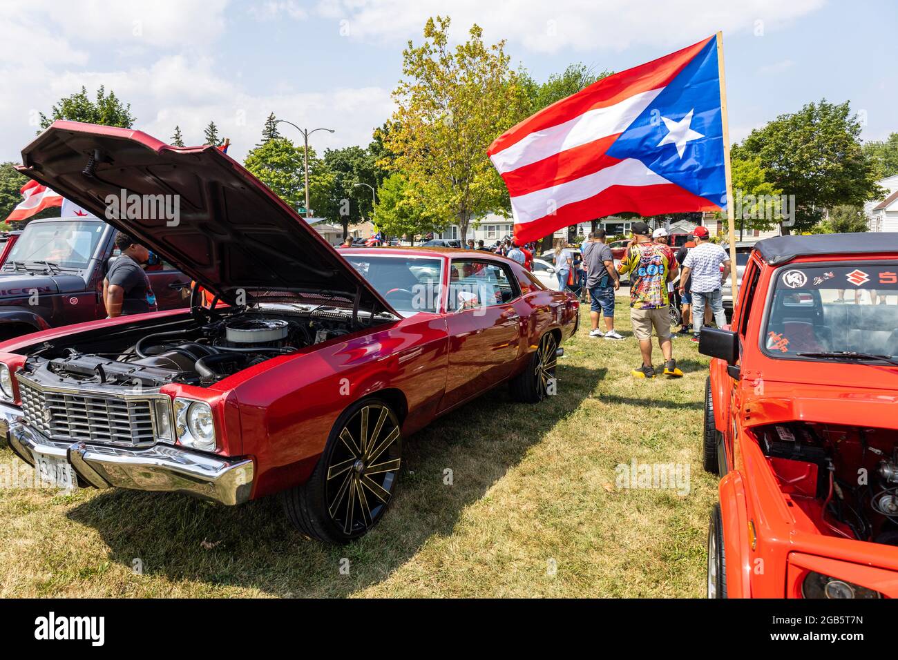 Puerto Rican Festival Stockfoto