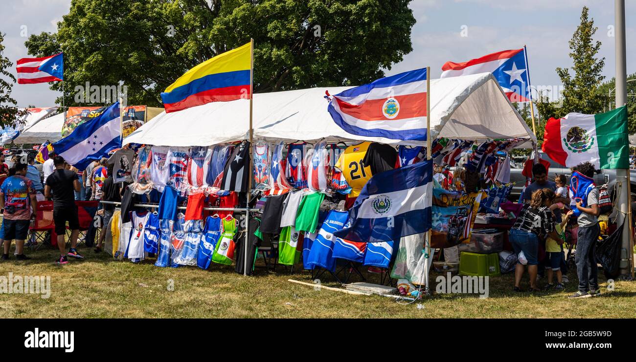 Puerto Rican Festival Stockfoto