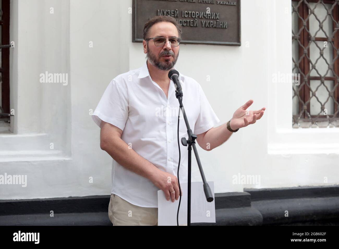 KIEW, UKRAINE 30. JULI 2021 Generaldirektor des Nationalmuseums für