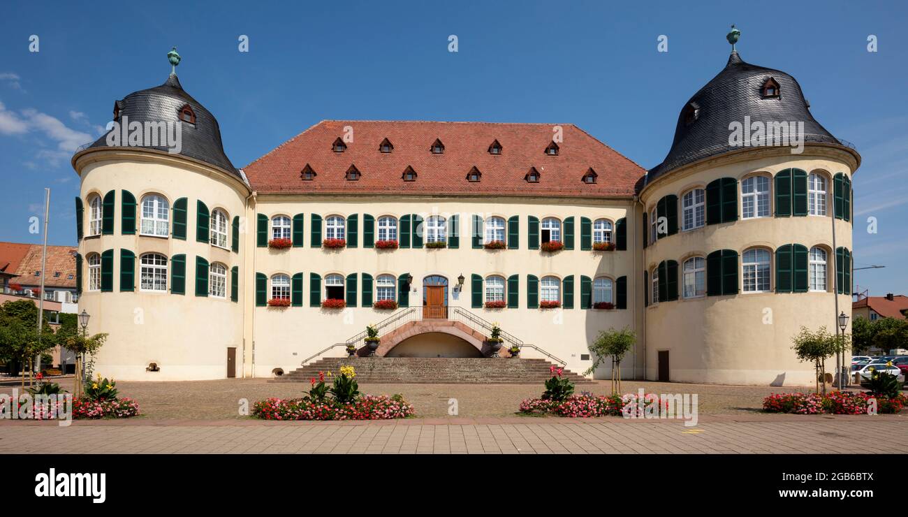 Geographie / Reisen, Deutschland, Rheinland-Pfalz, Bad Bergzabern, Schloss, ADDITIONAL-RIGHTS-CLEARANCE-INFO-NOT-AVAILABLE Stockfoto