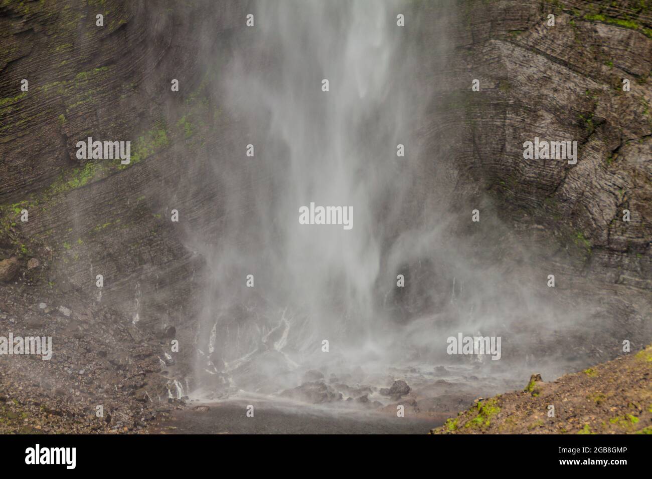 Wasserfall Catarata del Gocta im Norden Perus Stockfoto
