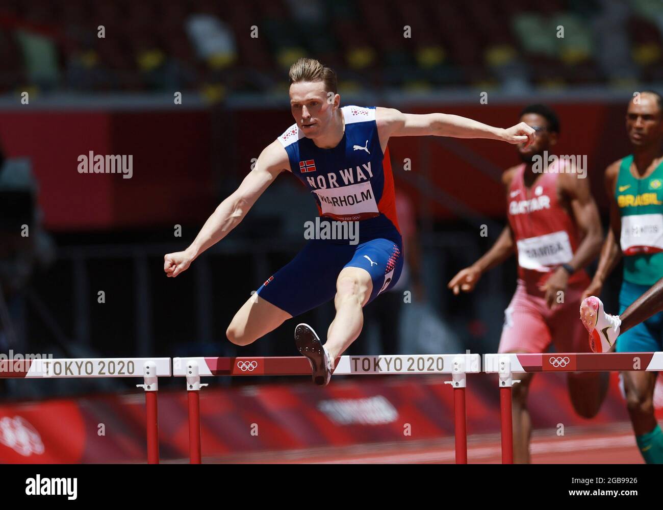 Olympische Spiele 2020 in Tokio Leichtathletik 400mHürden der