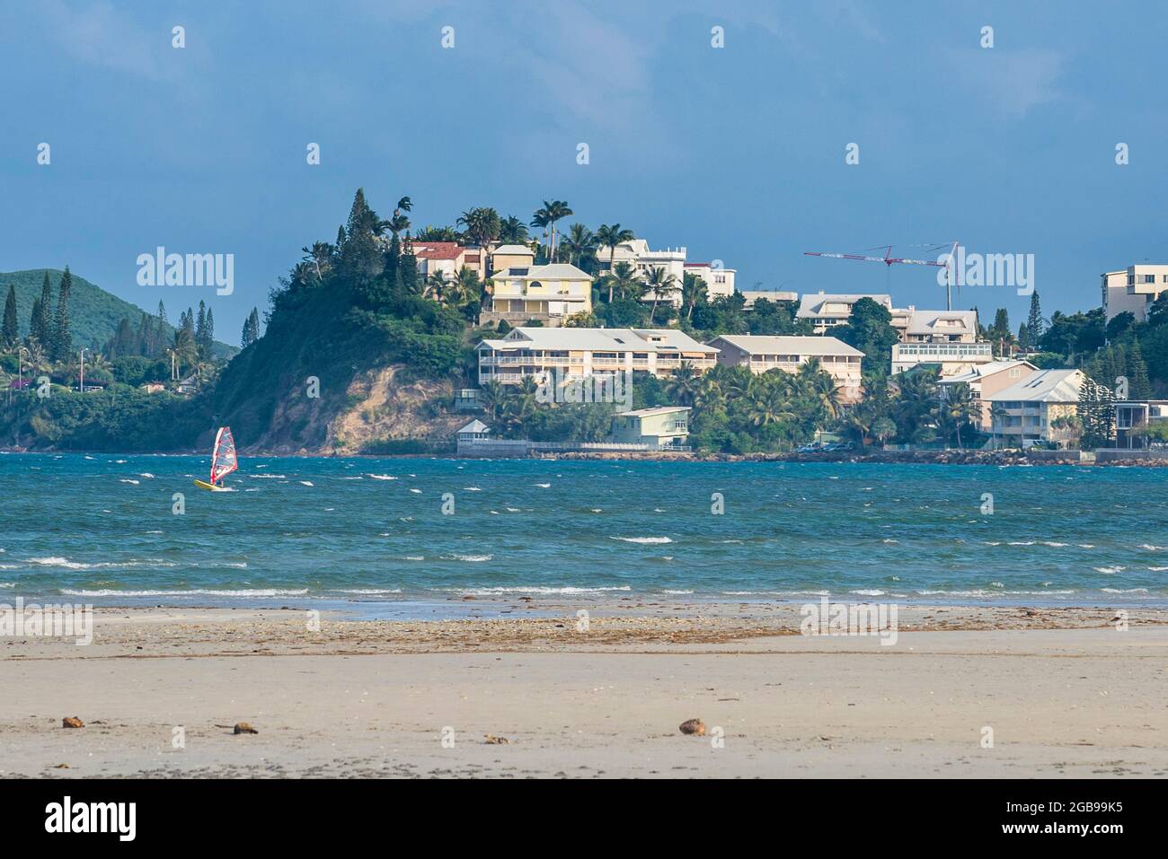 Blick auf Noumea, Noumea, Neukaledonien Stockfoto