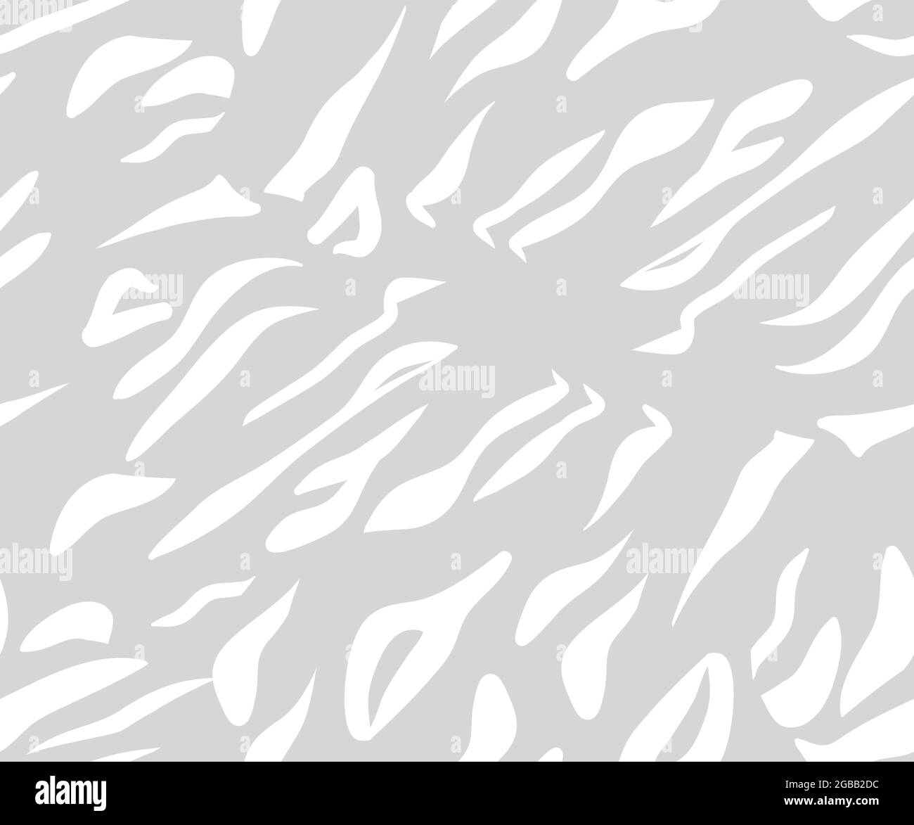Handgezeichnete Vektor abstrakt Stock moderne Grafik Illustration, Safari böhmischen zeitgenössischen nahtlose Muster drucken mit Tier Tiger gestreiften Haut Stock Vektor