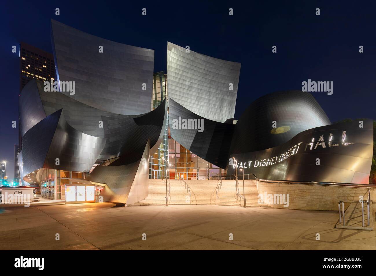 Walt Disney Concert Hall, Architekt Frank Gehry, Los Angeles, Kalifornien, Vereinigte Staaten von Amerika, Nordamerika Stockfoto