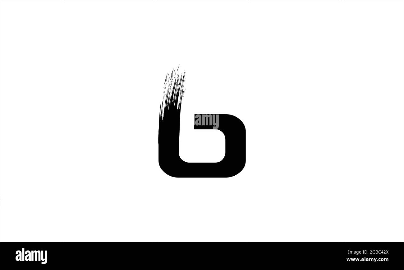 Anfangsbuchstabe O Zen-Pinsel Konturbuchstabe Symbol Logo Designillustration oder schwarze Farbe Buchstaben Logos Stock Vektor