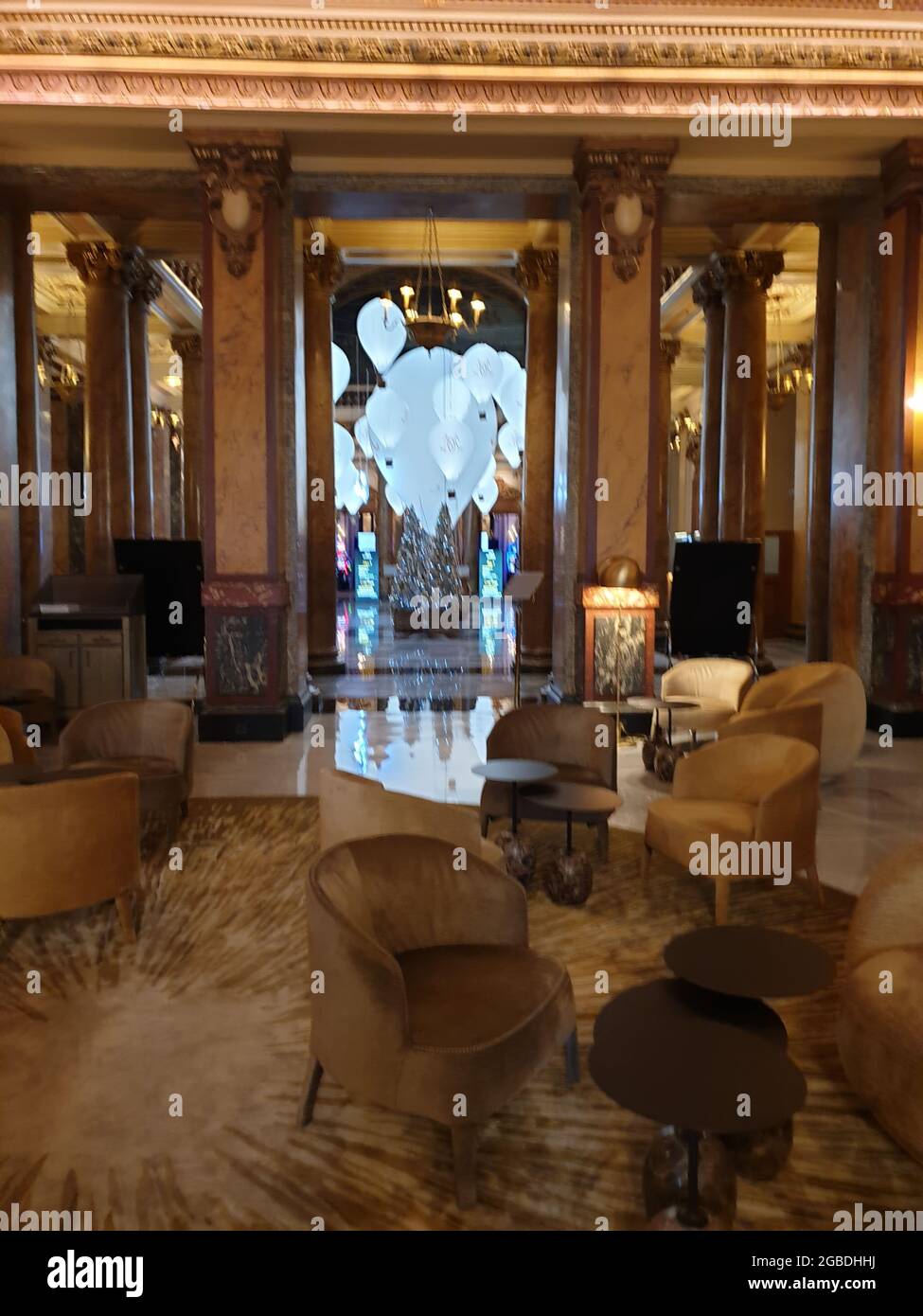 Im Casino Monte-Carlo in Monaco Stockfoto