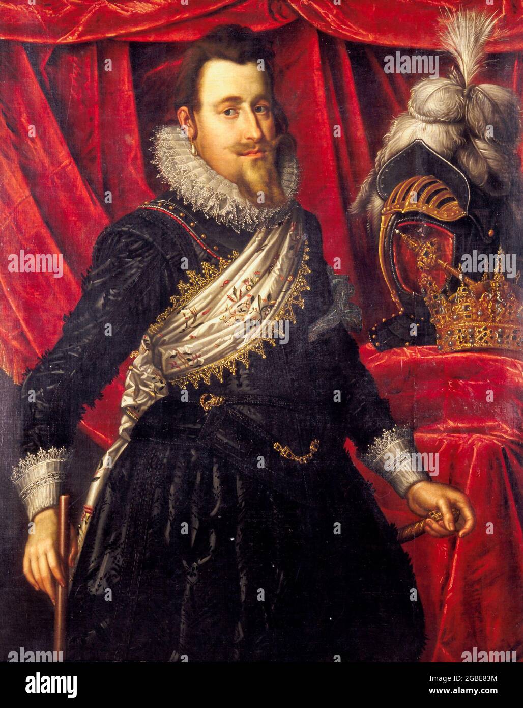 Christian IV. - Pieter Isaacsz, 1612 Stockfoto