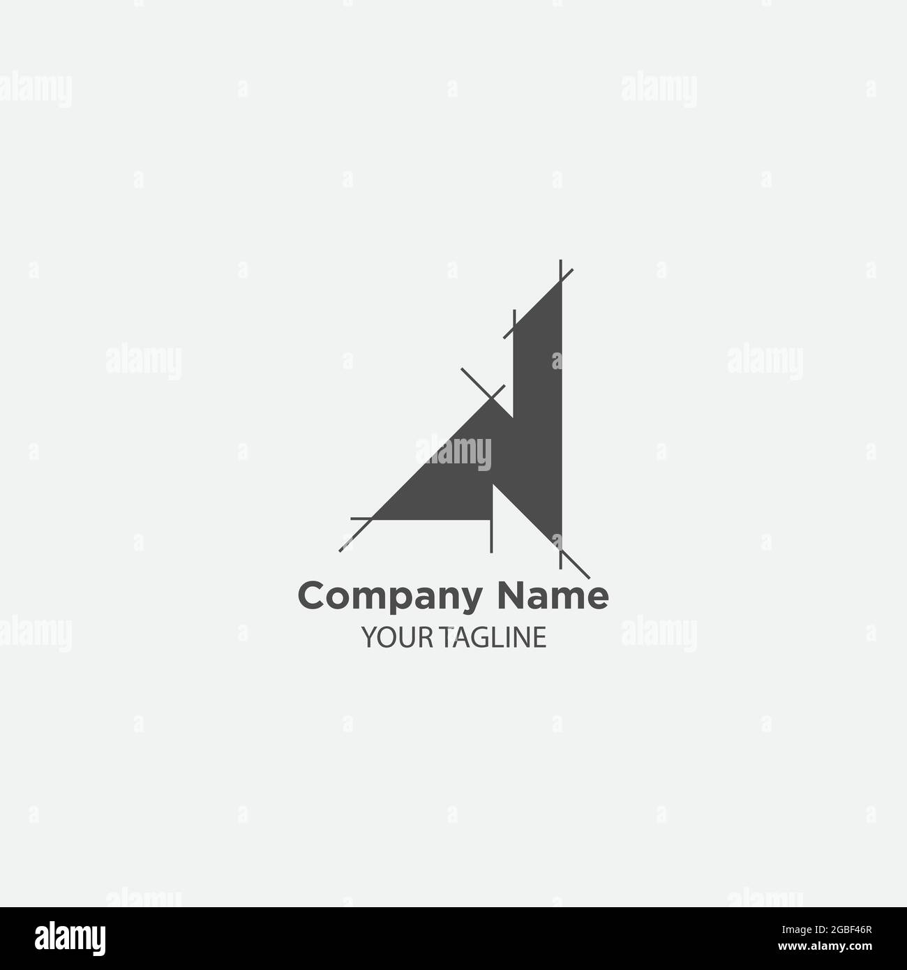 Anfangsbuchstabe J Immobilien-Logo-Vorlage,abstrakte Vektor-Logo-Monogramm-Vorlage.EPS 10 Stock Vektor