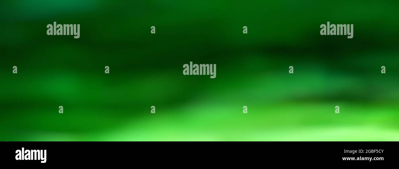 Ein grüner weicher Weichzeichner abstrakt Hintergrund Stockfoto