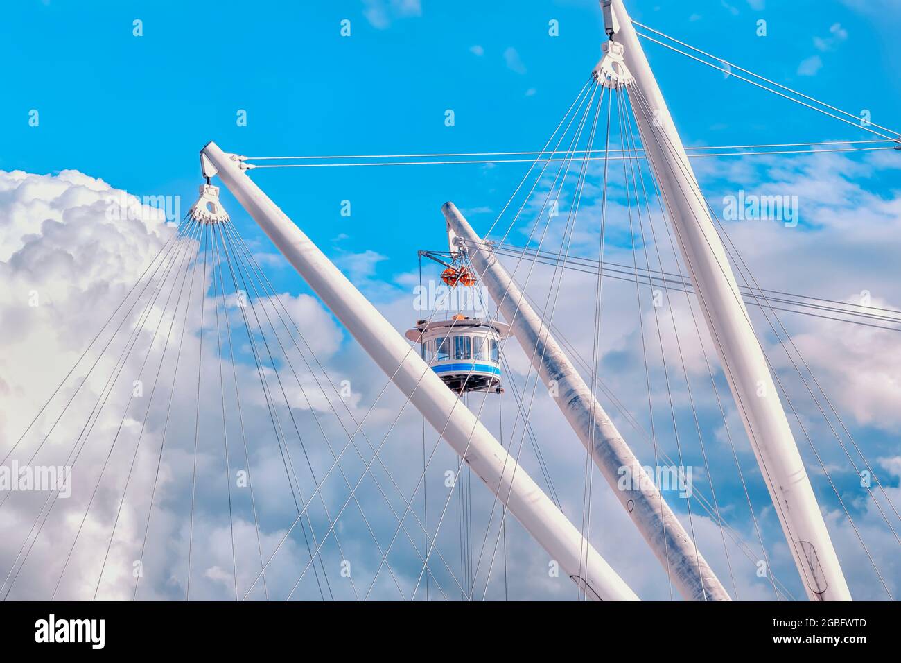 Bigo, Porto Antico (Alter Hafen), Genua, Ligurien, Italien, Europa, Stockfoto