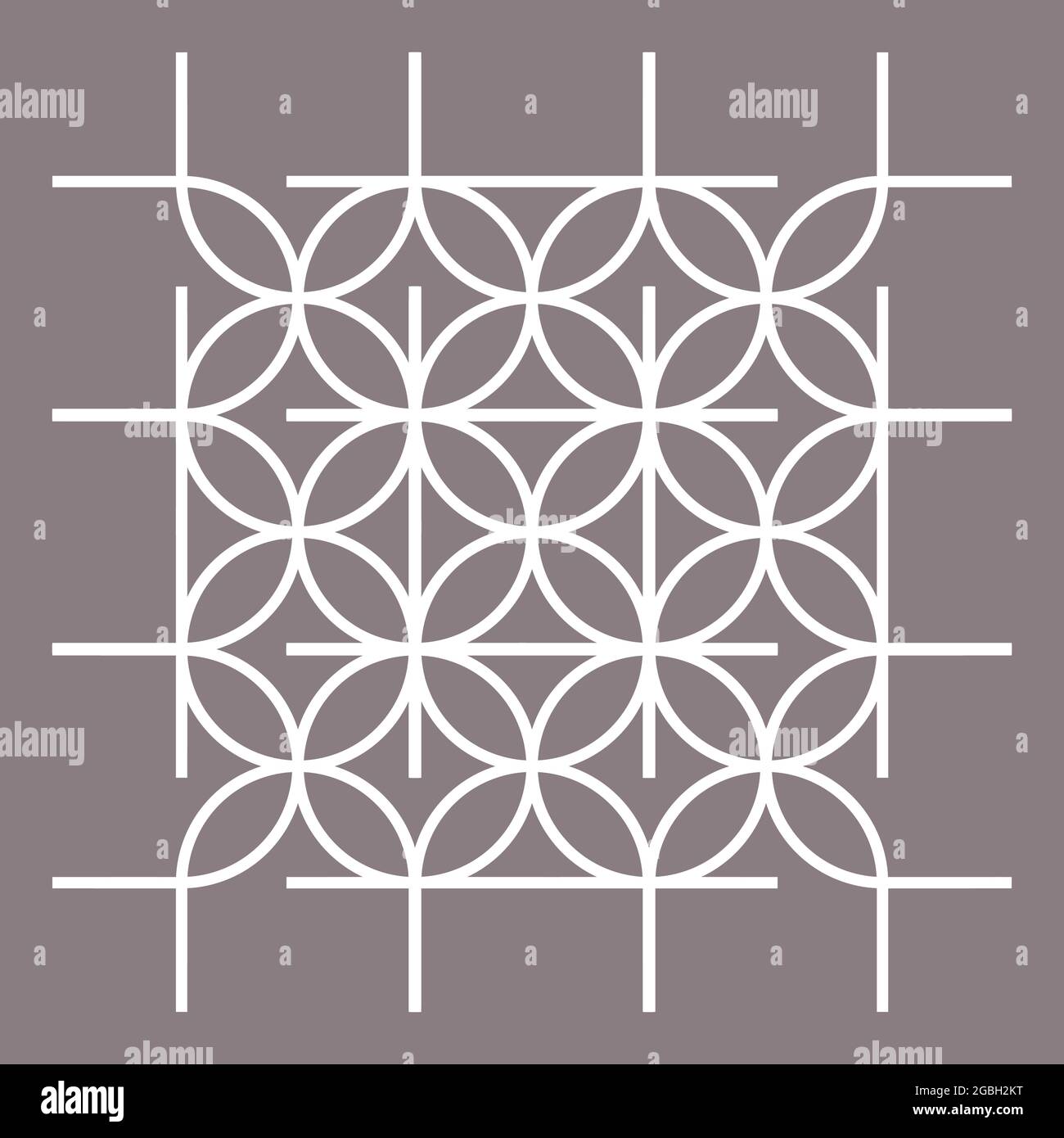 Neues nahtloses Muster- und Textur-Vektor-Design. Stock Vektor