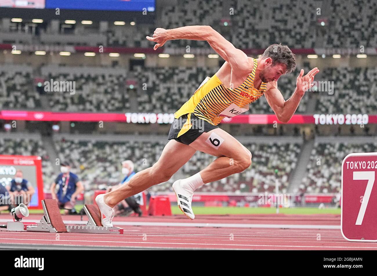 Tokio, Japan. August 2021. Leichtathletik Olympische Spiele, 400 m