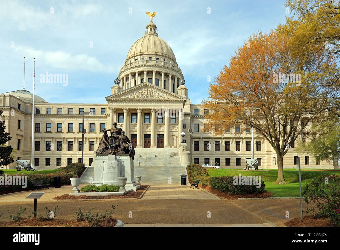 Geographie / Reisen, USA, Mississippi, Jackson, State Capitol, JACKSON, ADDITIONAL-RIGHTS-CLEARANCE-INFO-NOT-AVAILABLE Stockfoto