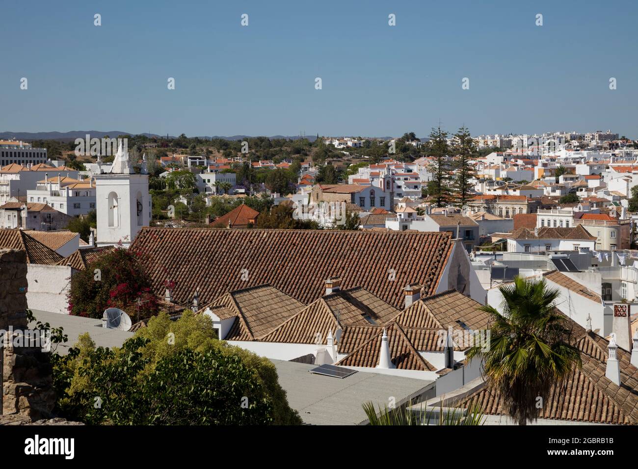 Geographie / Reisen, Portugal, Algarve, Tavira, Blick auf die Stadt, ADDITIONAL-RIGHTS-CLEARANCE-INFO-NOT-AVAILABLE Stockfoto