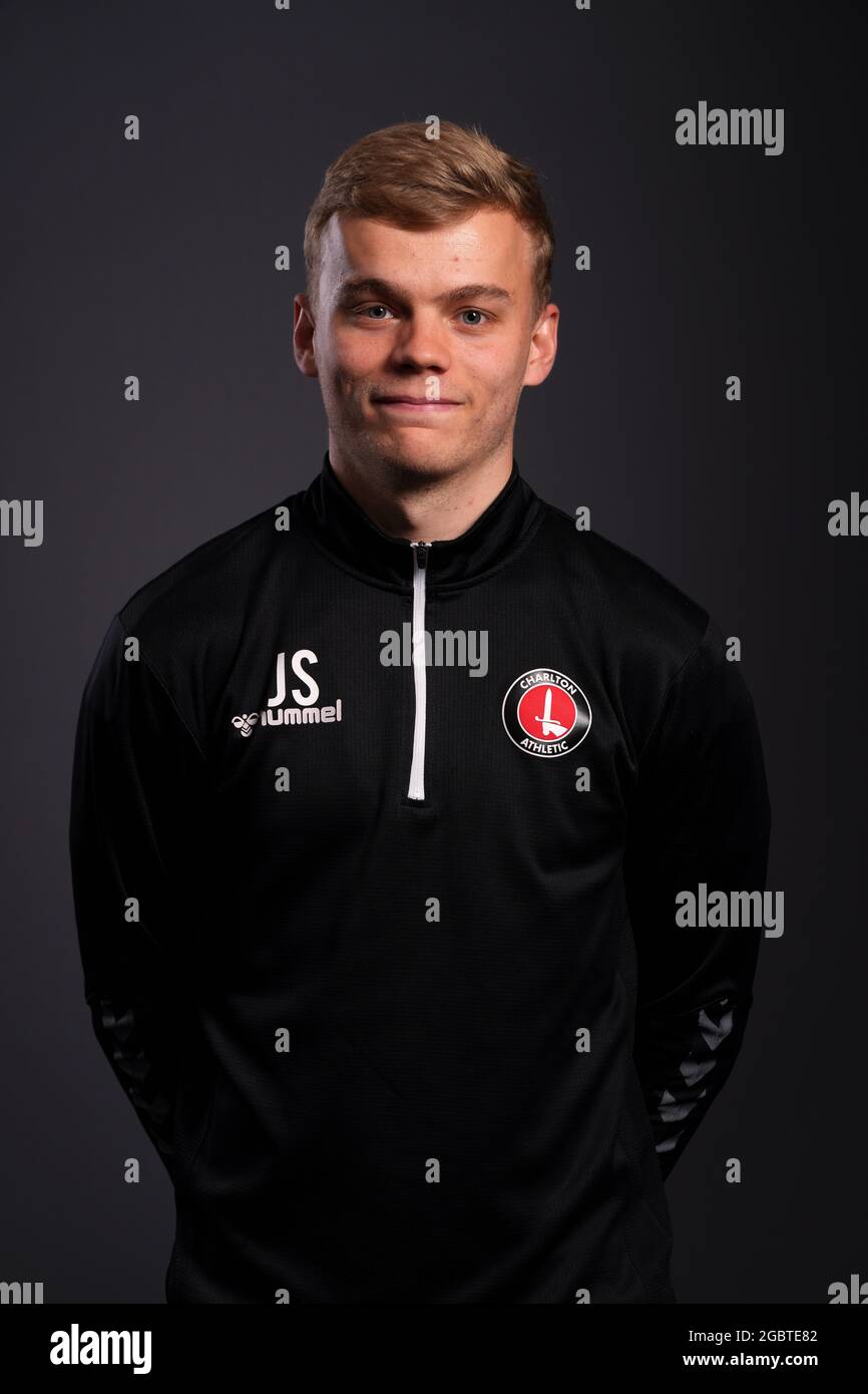 James Simmons von Charlton Athletic auf dem Charlton Athletic Training Ground, London. Bilddatum: Dienstag, 2. August 2021. Stockfoto