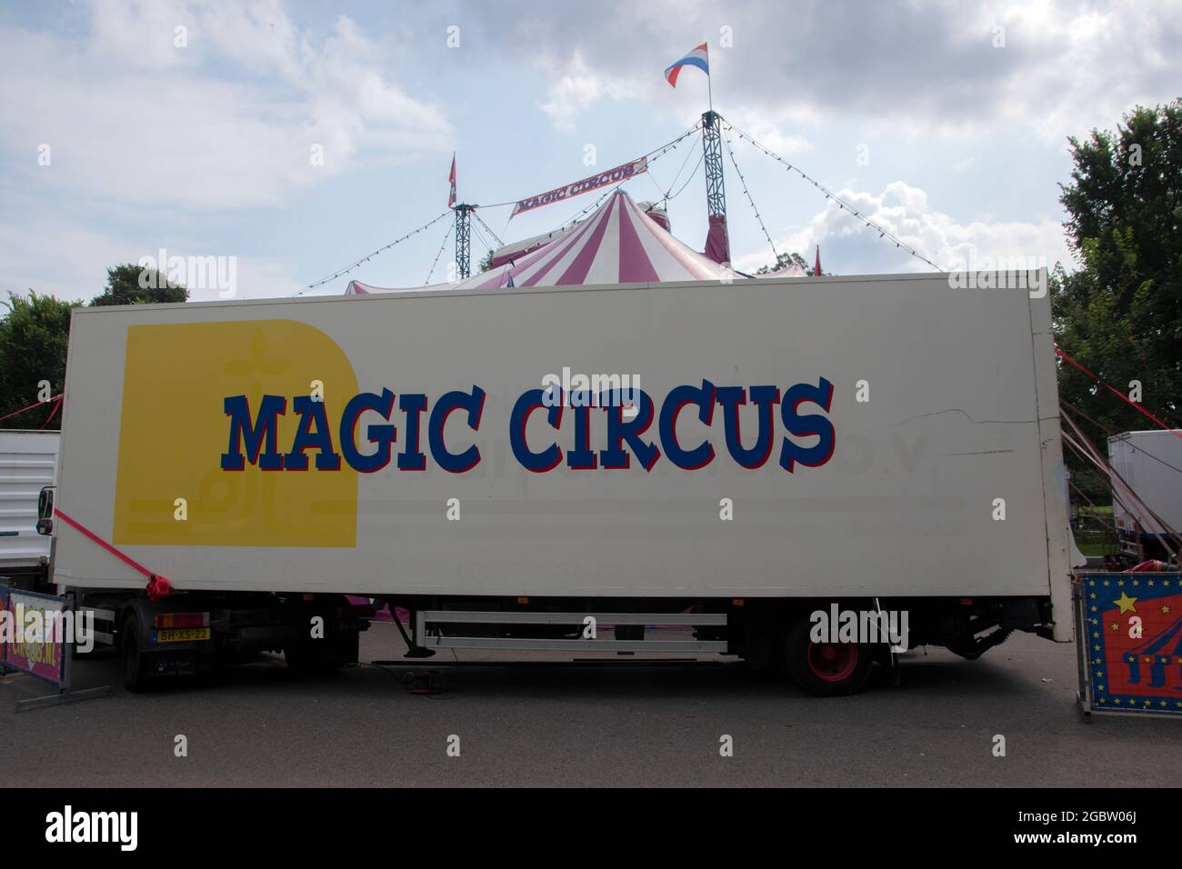 Magic Circus Im Vondelpark In Amsterdam, Niederlande 5-8-2021 Stockfoto