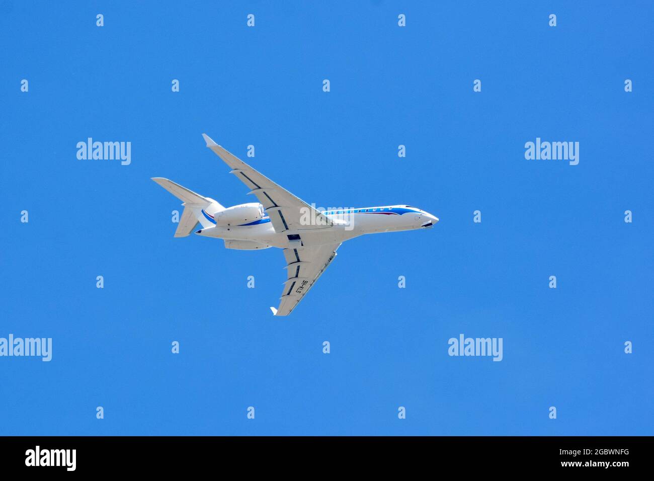 Bombardier Global 6000 Flugzeug (Business Jet entworfen und hergestellt von Bombardier Aviation) Stockfoto