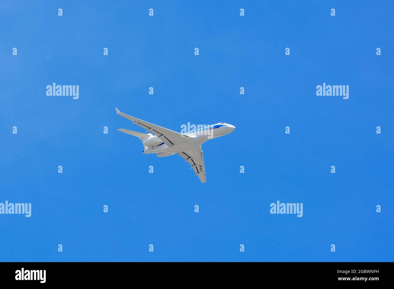 Bombardier Global 6000 Flugzeug (Business Jet entworfen und hergestellt von Bombardier Aviation) Stockfoto