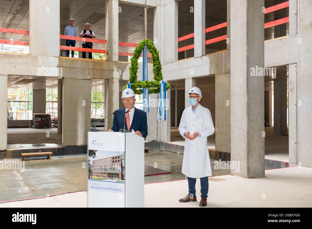 Prof. Hartwig Huland, Gründer der MartiniKlinik und Prof. Dr. Markus