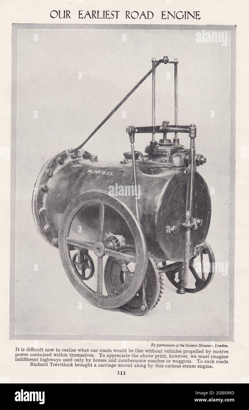 Trevithick Steam Carriage Stockfotos Und Bilder Kaufen Alamy