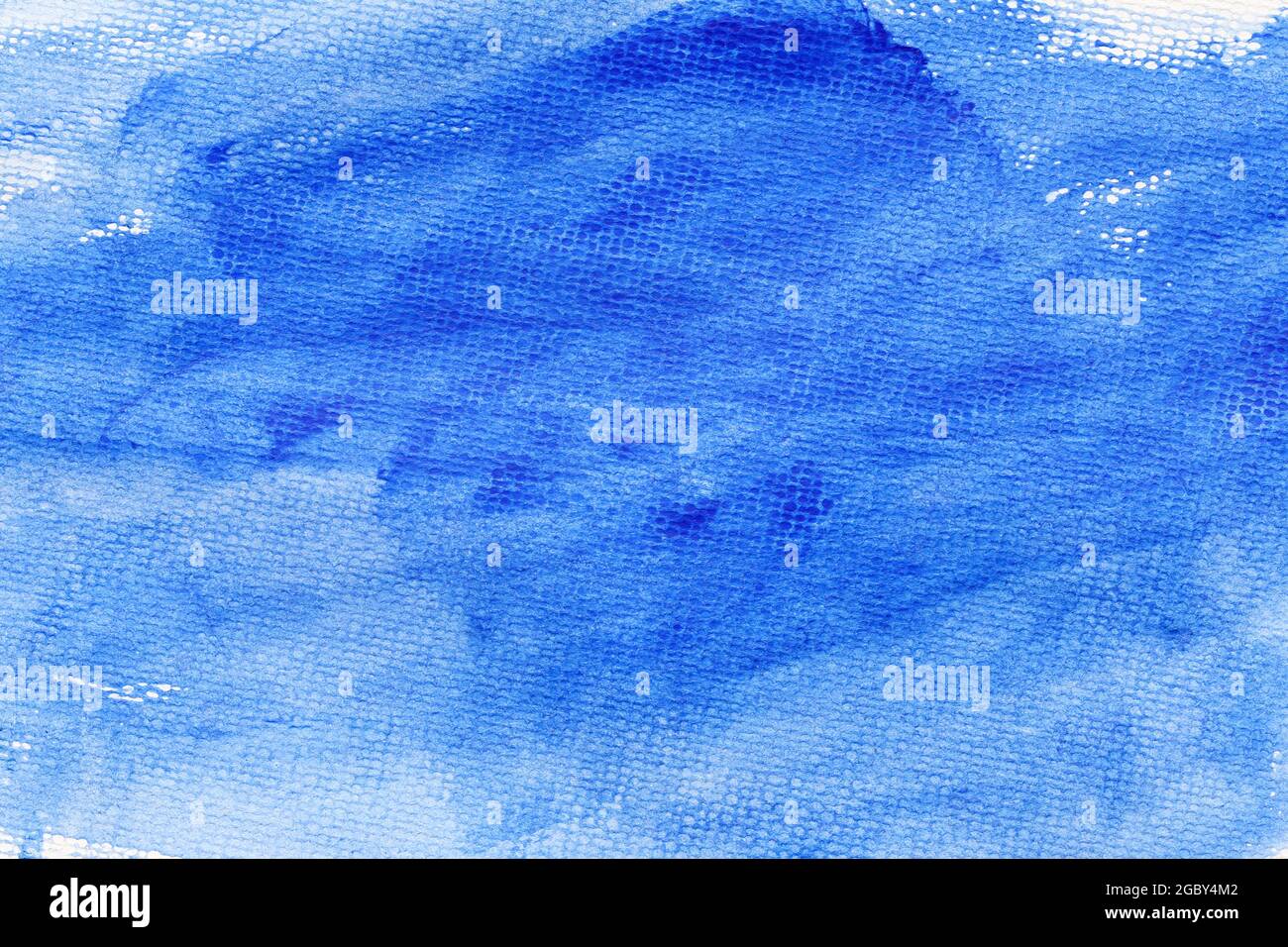Blaue Aquarell auf Kunstpapier Hintergrund für Design in Ihrer Arbeit Textur Konzept. Stockfoto