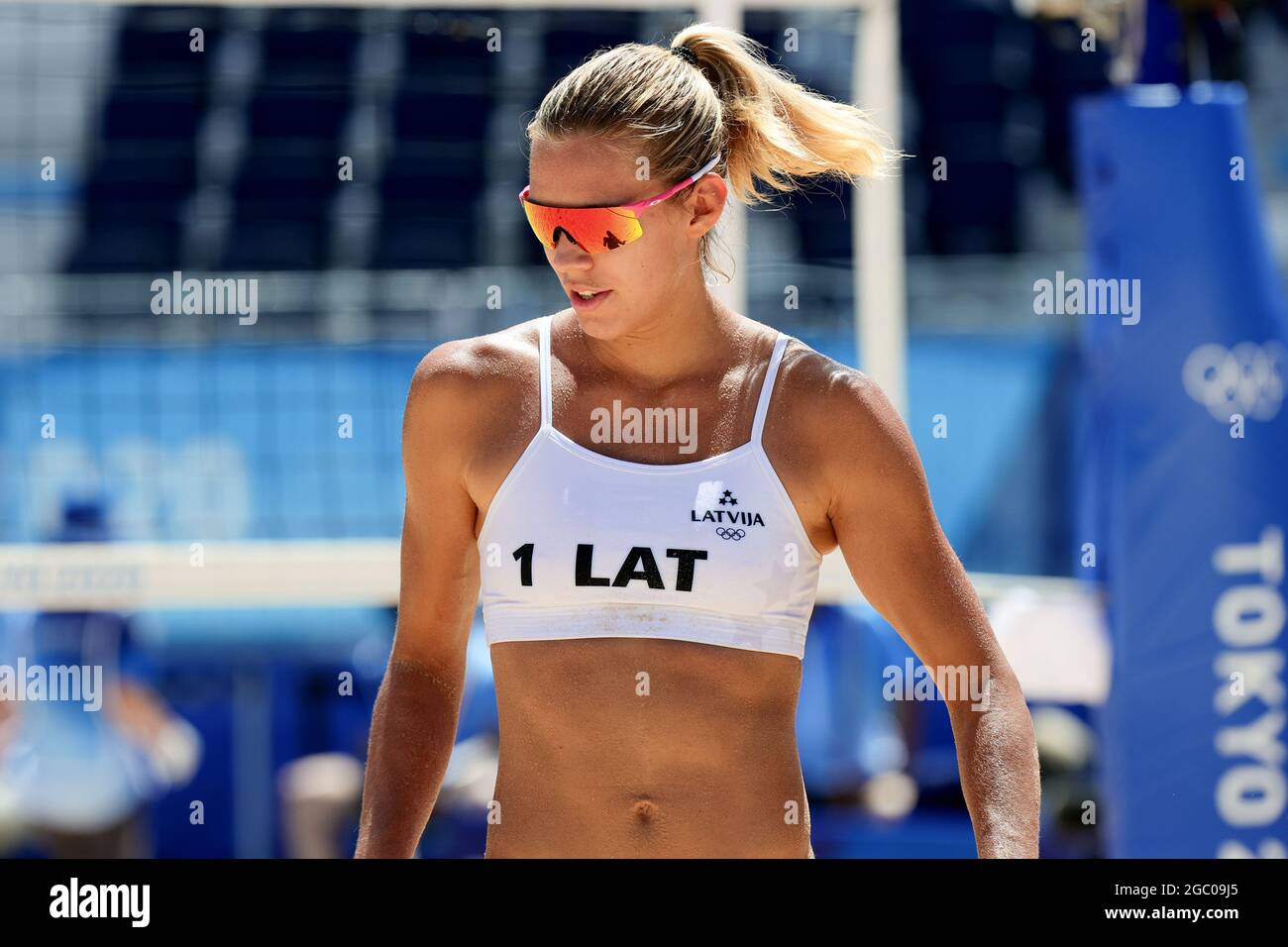 Tokio, Japan, 6. August 2021. Tina Graudina vom Team Lettland beim