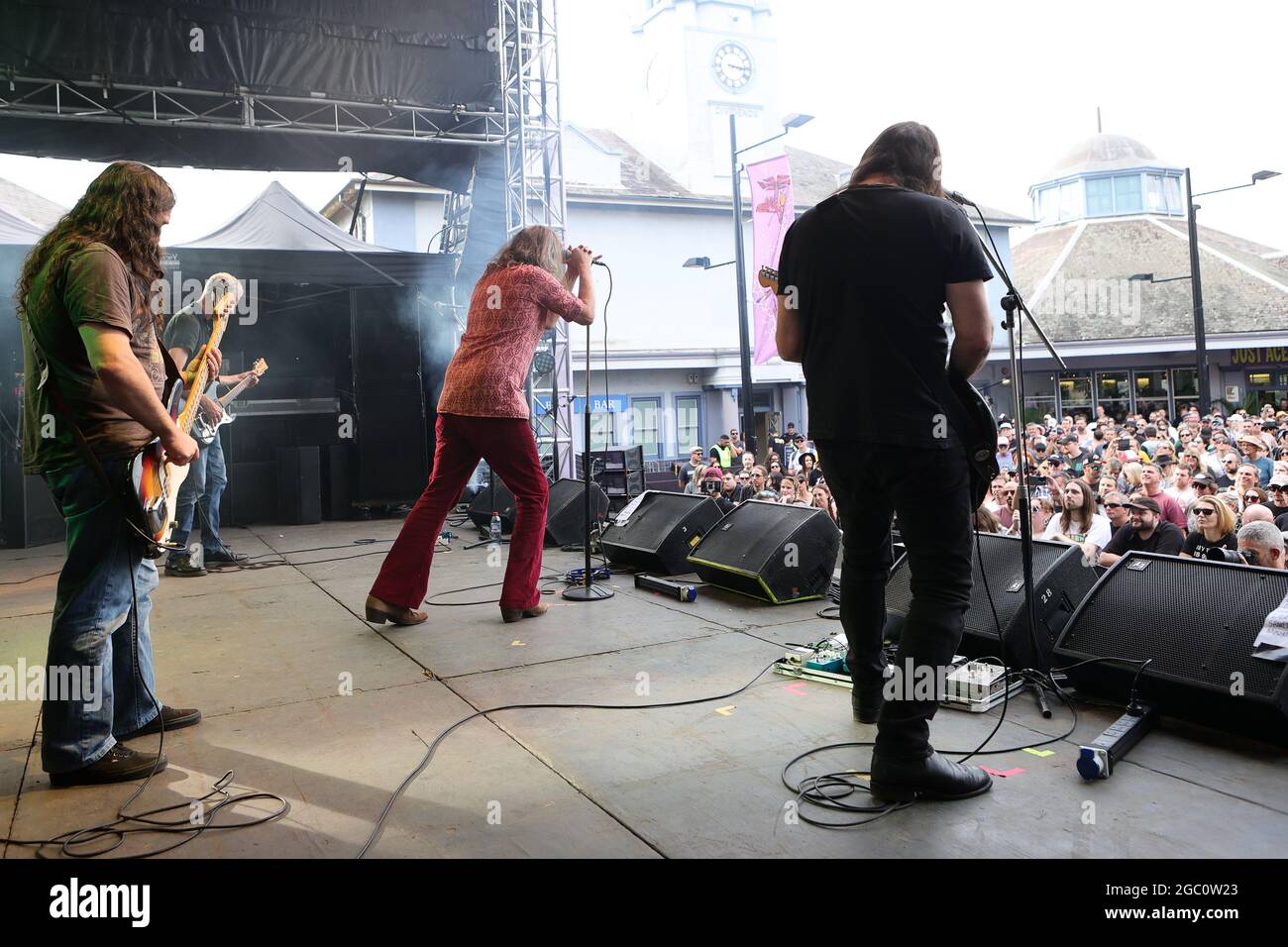 Tumbleweed auf dem Spring Loaded Festival 2021 . Quelle: Pete Dovgan/Speed Media/Alamy Live News Stockfoto