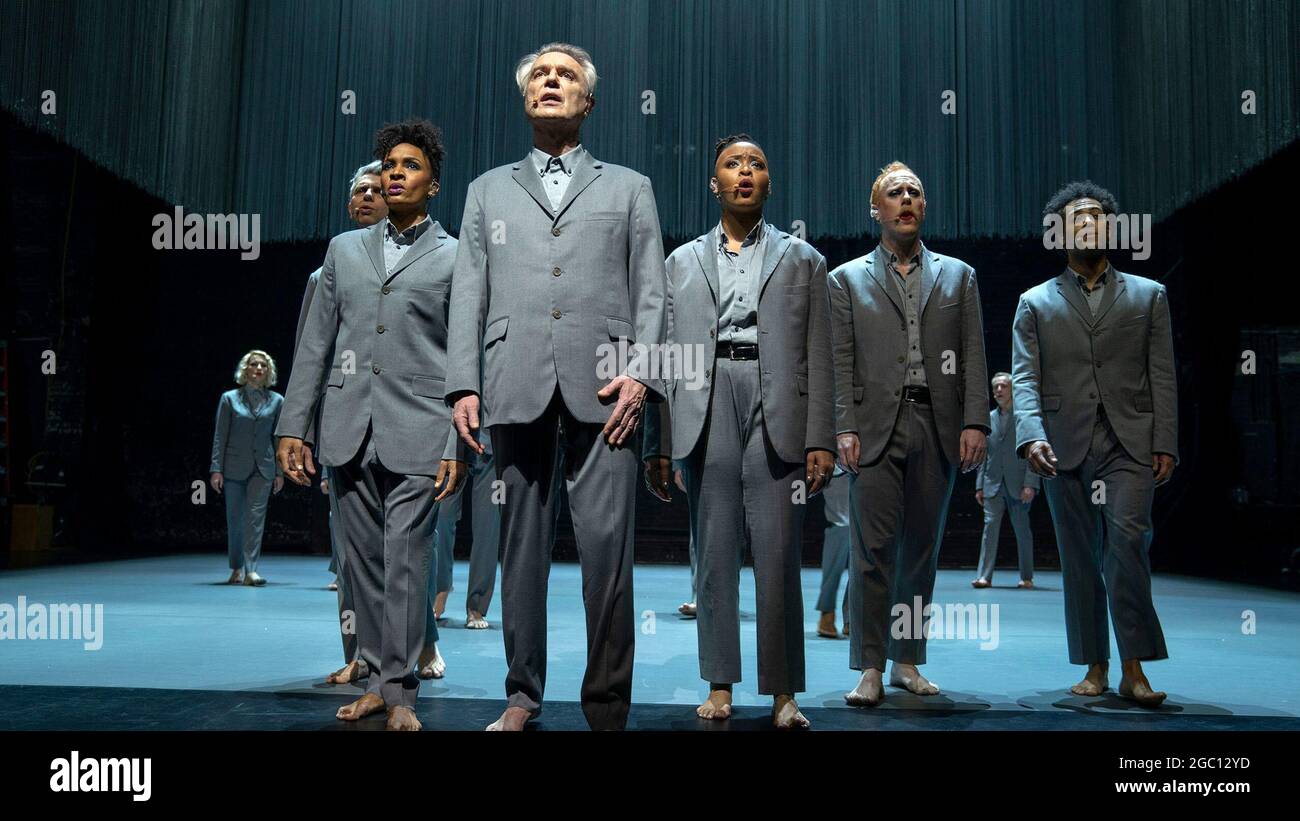 DAVID BYRNE in AMERICAN UTOPIA (2020), Regie: SPIKE LEE. Kredit: Warner Music Group / Album Stockfoto