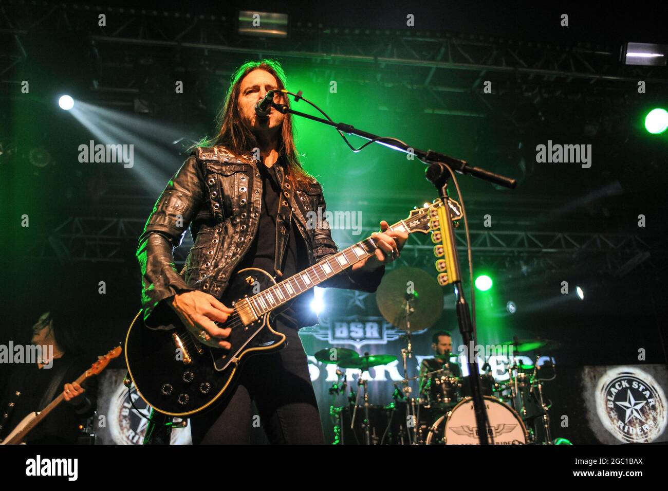 BLACK STAR RIDERS, Auftritt auf der Bühne der Sheffield Academy 02 , UK , 15.11.2017 Stockfoto