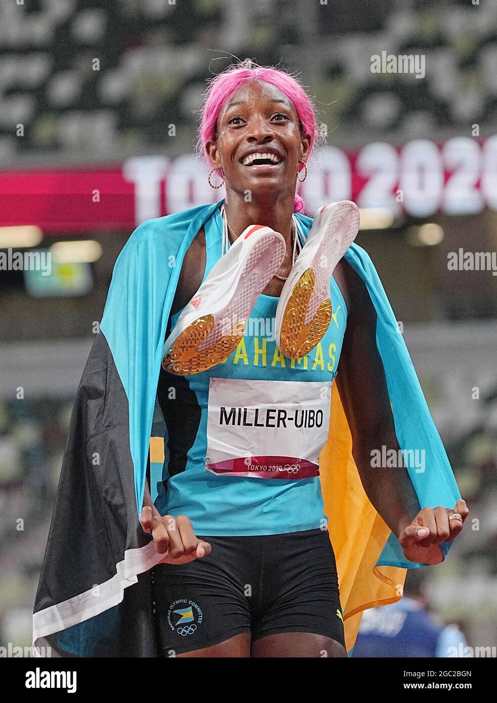 Tokio, Japan. August 2021. Leichtathletik Olympische Spiele, 400 m