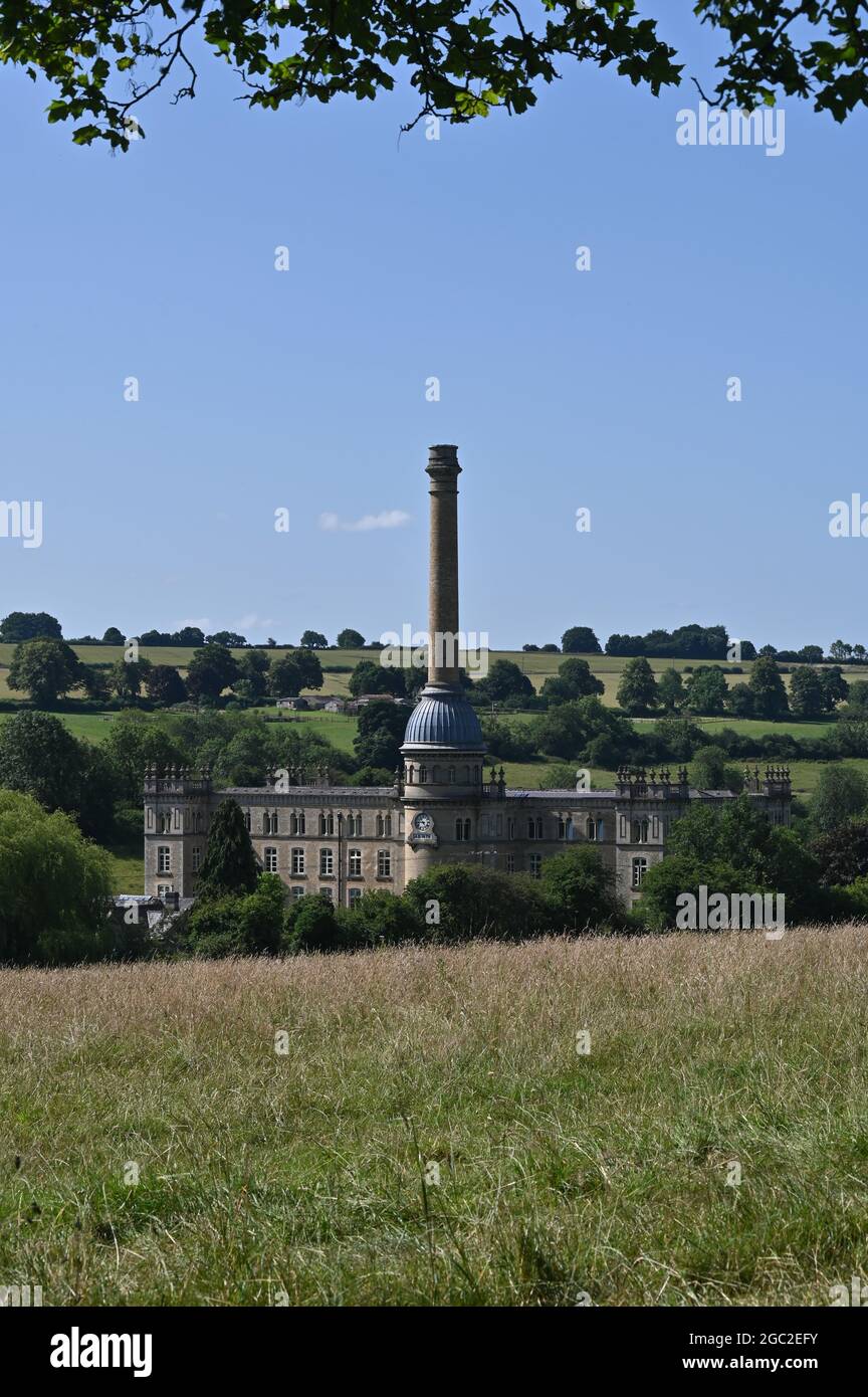 Bliss Mill, eine ehemalige Wollmühle, die heute Luxusappartements ist, befindet sich in Chipping Norton, der Stadt im Norden von Oxfordshire Stockfoto