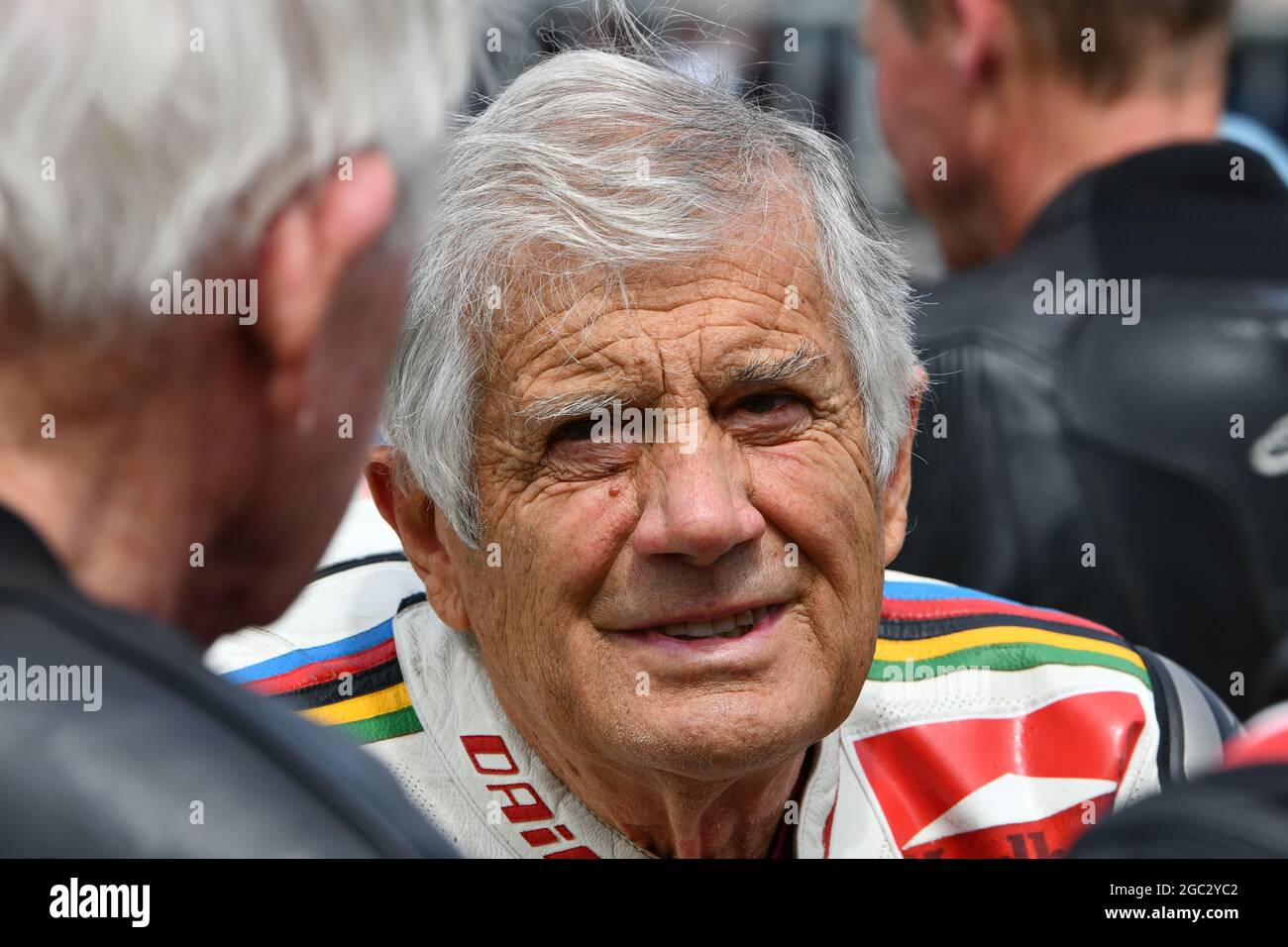 Giacomo Agostini, The Maestros - Motorsport's Great All-Rounders, Goodwood Festival of Speed, Goodwood House, Chichester, West Sussex, England, Juli 2 Stockfoto