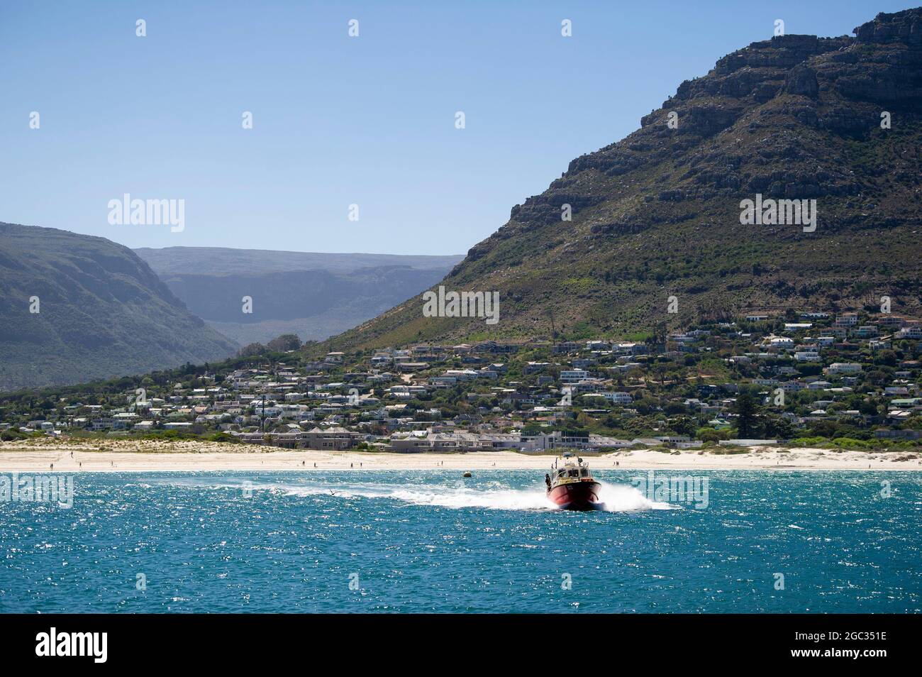 Hout Bay Harbour, Südafrika Stockfoto